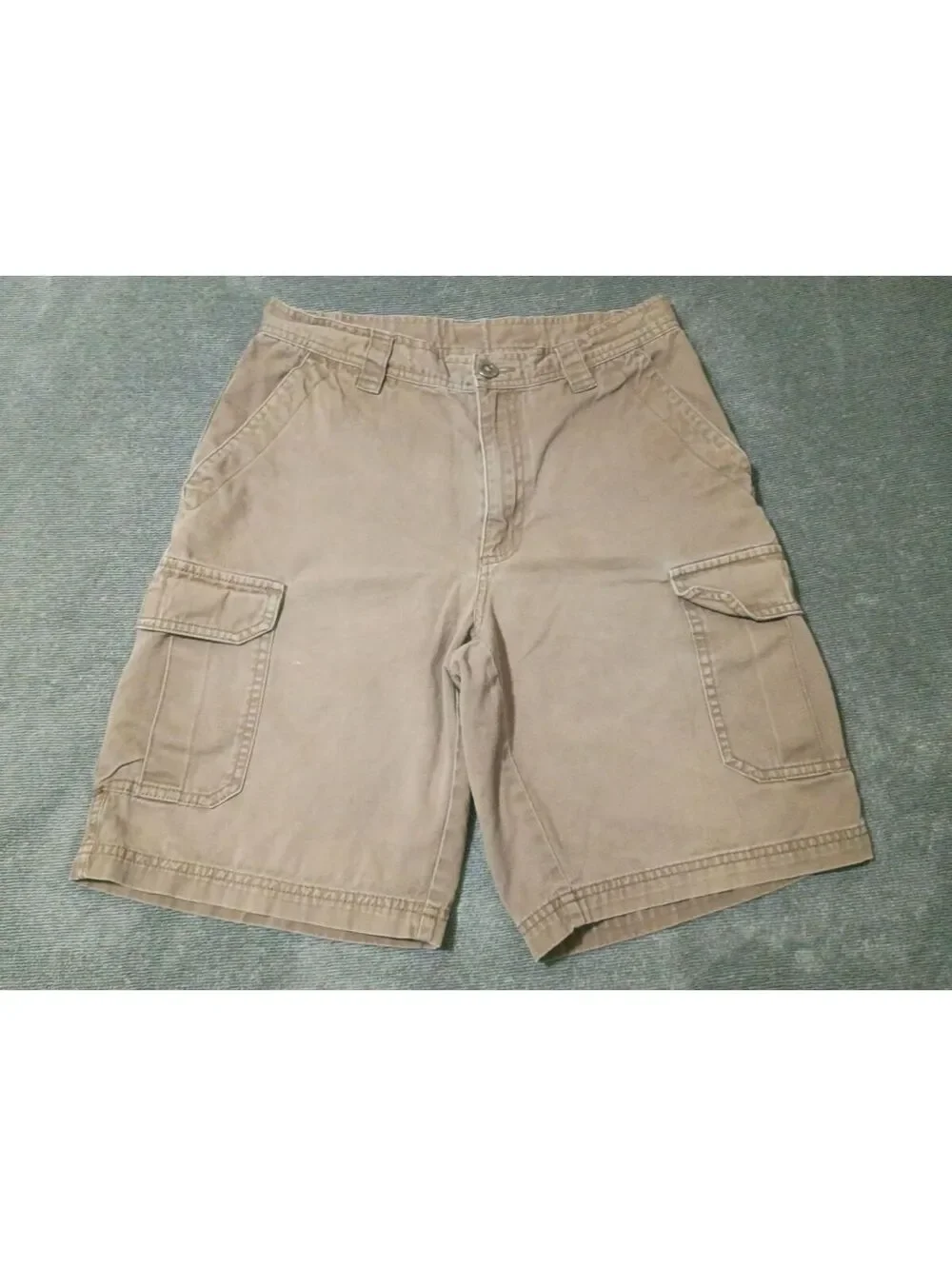 Vintage Columbia Sportswear Men's Khaki Cargo Shorts Size 30